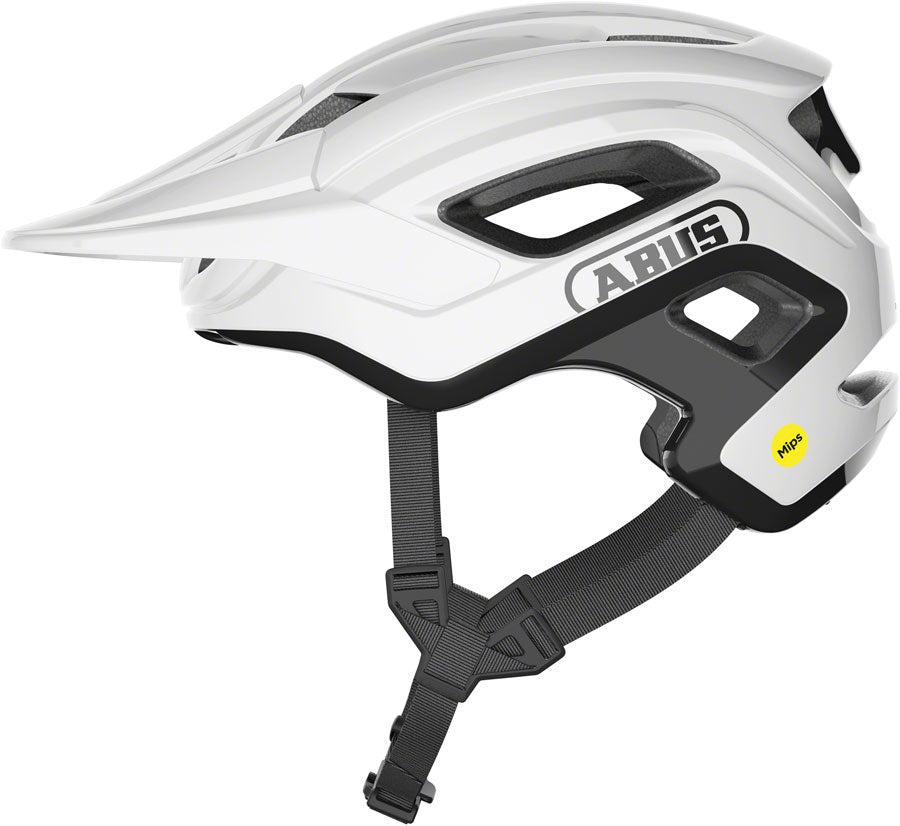 Abus CliffHanger MIPS Helmet - Shiny White Large Helmets Abus   