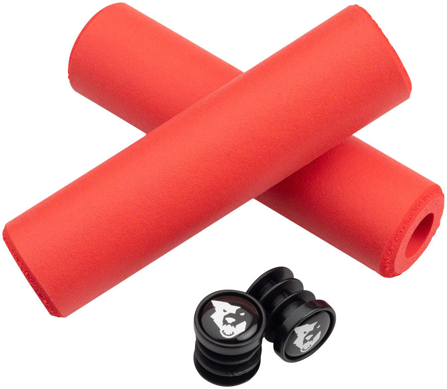 Wolf Tooth Fat Paw Grips - Red Grips Wolf Tooth   