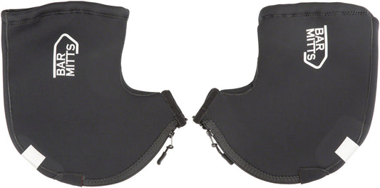 Bar Mitts Extreme Road Pogie Handlebar Mittens - Internally Routed Campy/SRAM/Newer Shimano No Zipper XL BLK Pogies Bar Mitts   