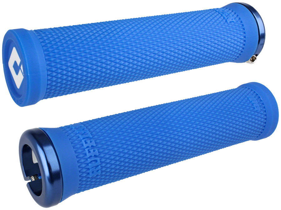ODI Ruffian v2.1 Lock-On Grips - Blue Grips ODI   