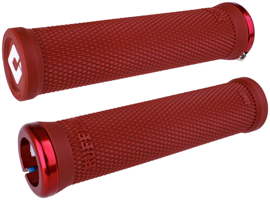 ODI Ruffian v2.1 Lock-On Grips - Red Grips ODI   