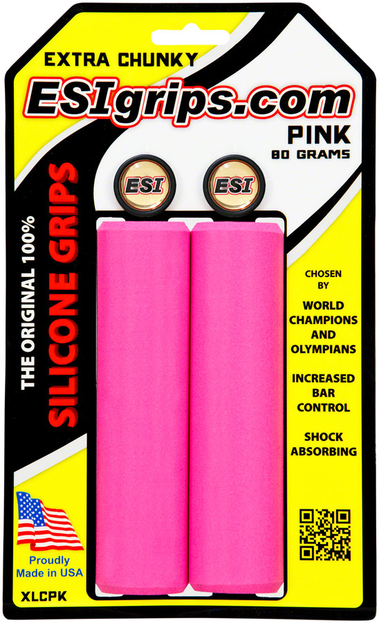 ESI Extra Chunky Grips - Pink Grips ESI   