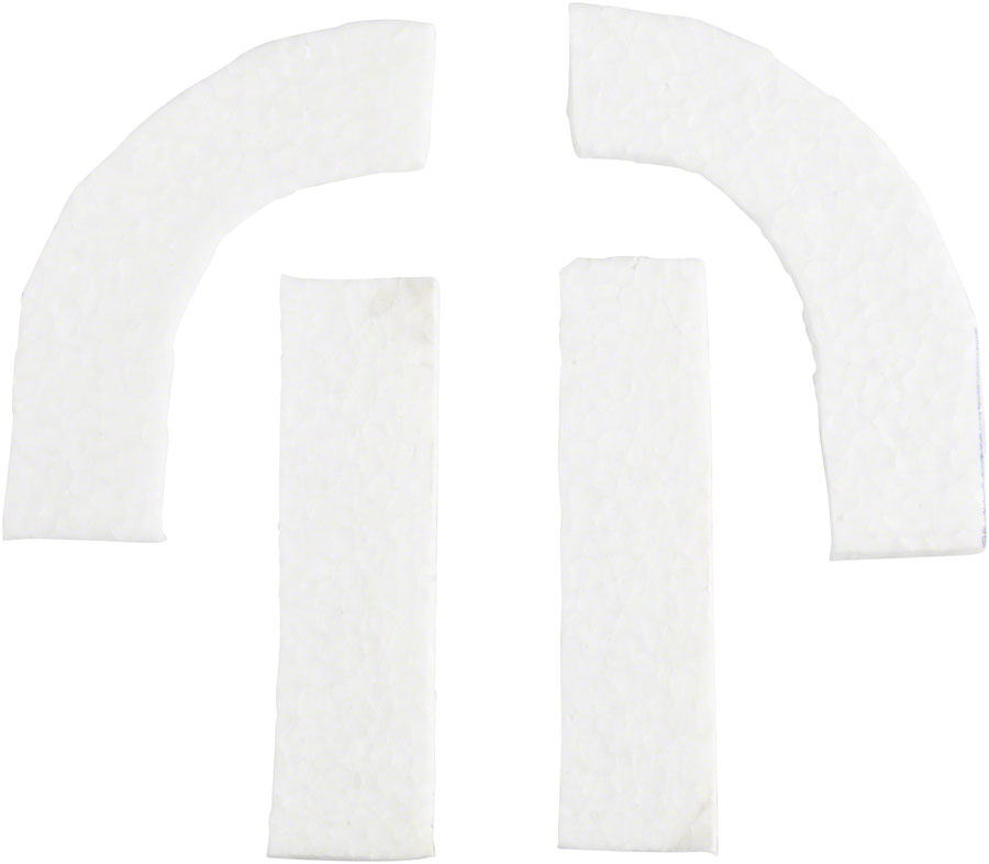Jagwire Pro Anti-Vibration Handlebar Pad Set - eTPU Foam For Drop Bars White Under-Tape Pad Jagwire   