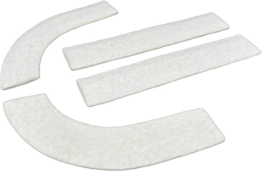 Jagwire Pro Anti-Vibration Handlebar Pad Set - eTPU Foam For Drop Bars White Under-Tape Pad Jagwire   