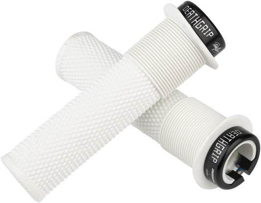 DMR DeathGrip Flanged Grips - Thin Lock-On White Grips DMR   