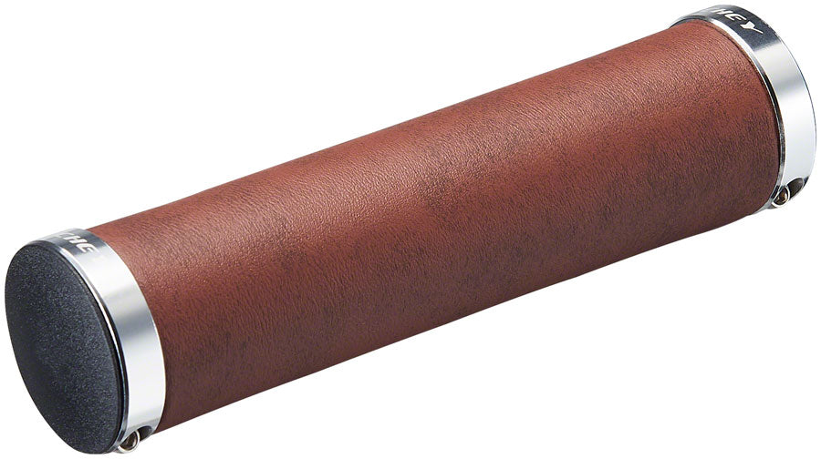 Ritchey Classic Locking Grips - Leather Brown Grips Ritchey   