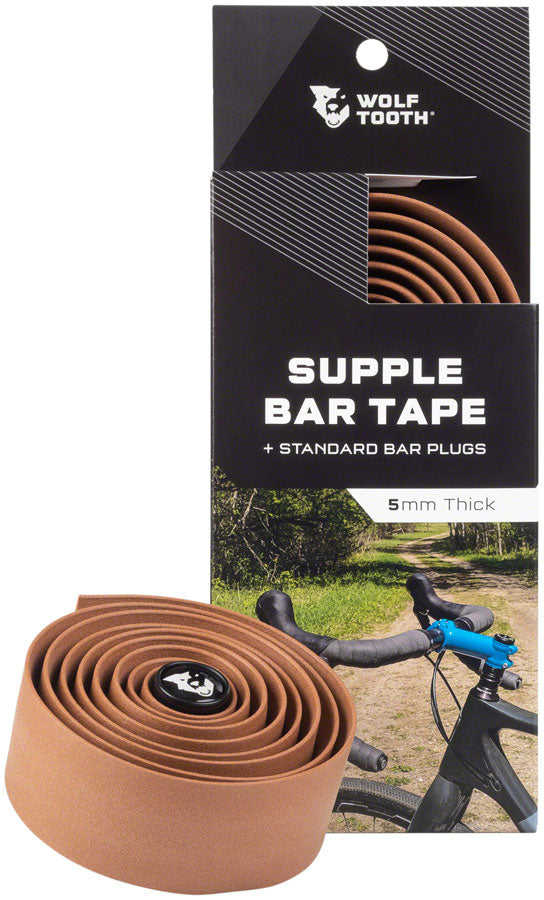 Wolf Tooth Supple Bar Tape - Brown Bar Tape Wolf Tooth   