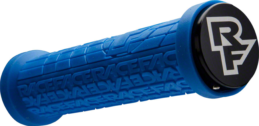 RaceFace Grippler Grips - Blue Lock-On 33mm Grips Race Face   