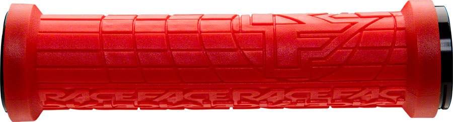 RaceFace Grippler Grips - Red Lock-On 30mm Grips Race Face   