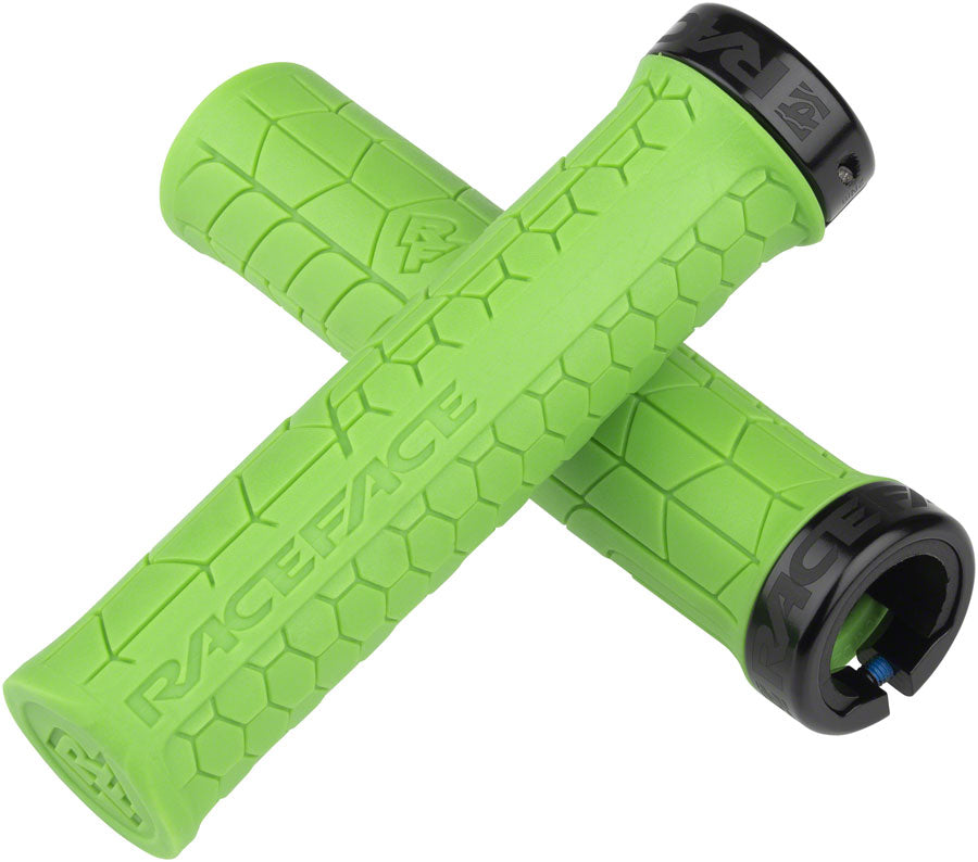 RaceFace Getta Grips - Green Lock-On 33mm Grips Race Face   