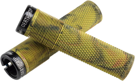 DMR DeathGrip Flangeless Grips - Thick Lock-On Camo Grips DMR   