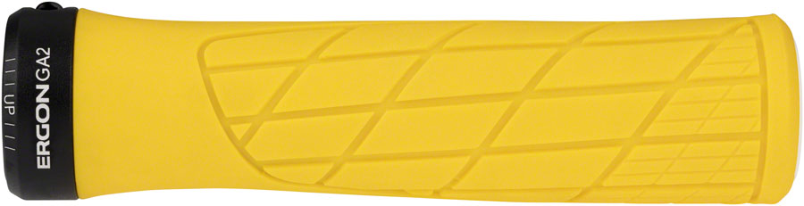 Ergon GA2 Grips - Yellow Mellow Lock-On Grips Ergon   