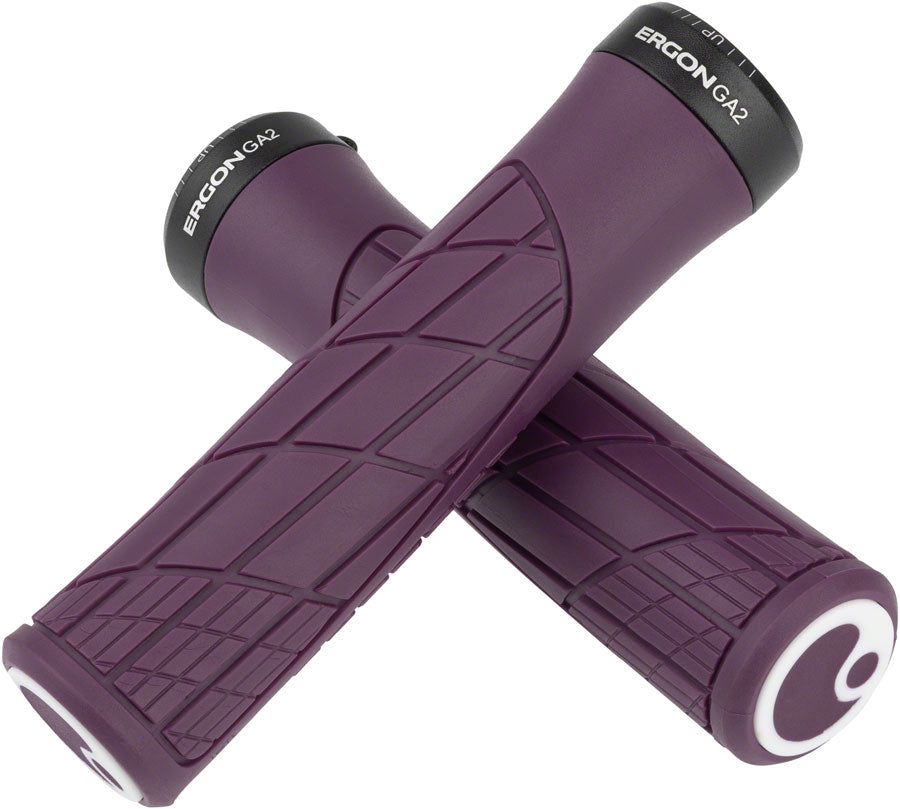 Ergon GA2 Grips - Purple Reign Lock-On Grips Ergon   