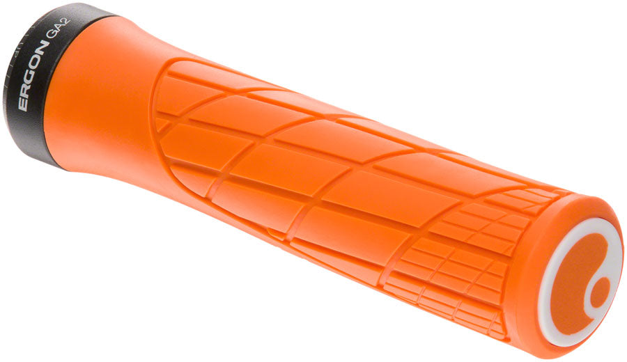 Ergon GA2 Grips - Juicy Orange Lock-On Grips Ergon   