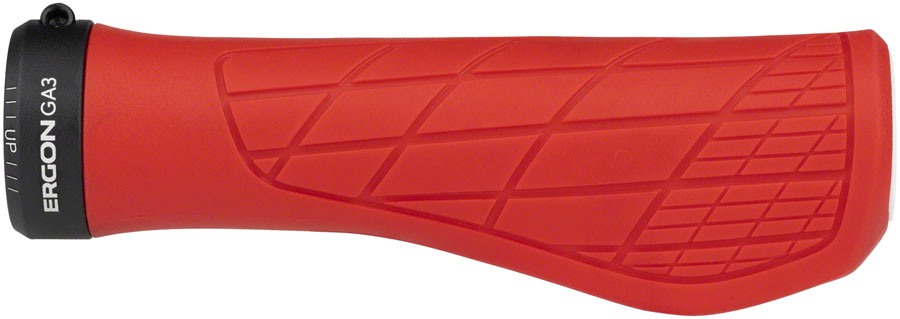 Ergon GA3 Grips - Risky Red Lock-On Small Grips Ergon   