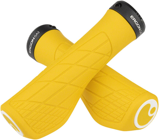 Ergon GA3 Grips - Yellow Mellow Lock-On Small Grips Ergon   