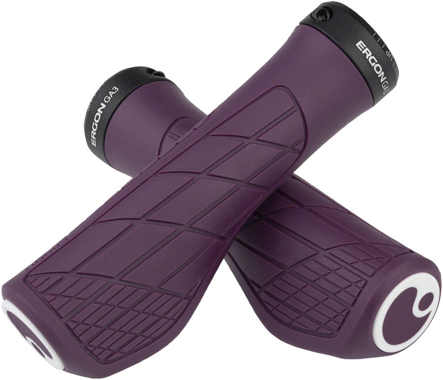 Ergon GA3 Grips - Purple Reign Lock-On Small Grips Ergon   