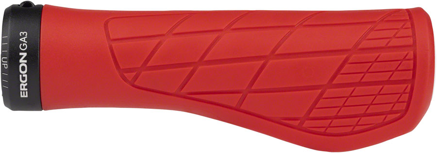 Ergon GA3 Grips - Risky Red Lock-On Large Grips Ergon   
