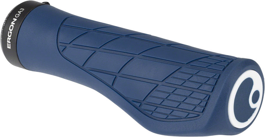 Ergon GA3 Grips - Nightride Blue Lock-On Large Grips Ergon   