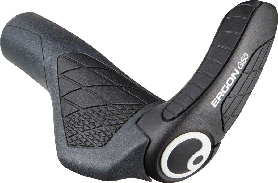 Ergon GS3 Grips - Black/Gray Lock-On Small Grips Ergon   