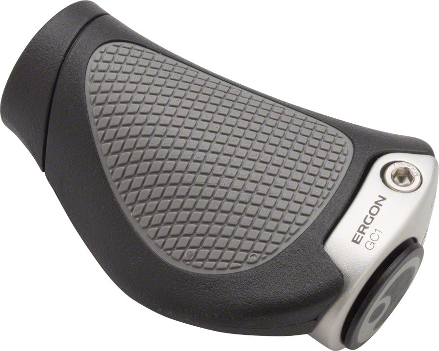 Ergon GC1 Grips - Black/Gray Lock-On Rohloff/Nexus Grips Ergon   