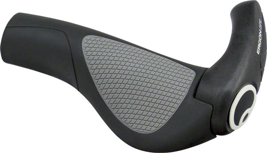 Ergon GP2 Grips - Black/Gray Lock-On Small Grips Ergon   