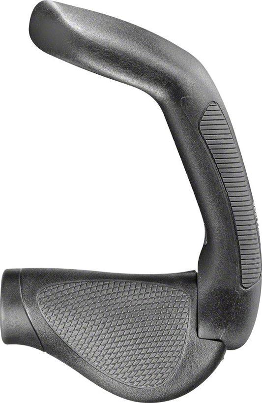 Ergon GP5 Grips - Lock-On Twistshift Large Black/Gray Grips Ergon   