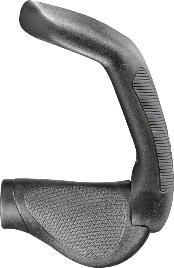 Ergon GP5 Grips - Lock-On Twistshift Small Black/Gray Grips Ergon   