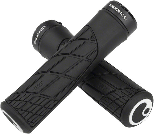 Ergon GA2 Fat Grips - Black Lock-On Grips Ergon   