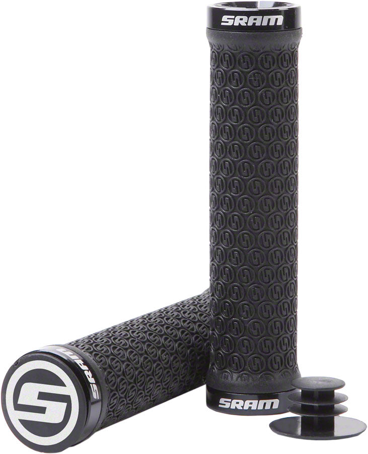 SRAM Locking Grips - Black Lock-On Grips SRAM   
