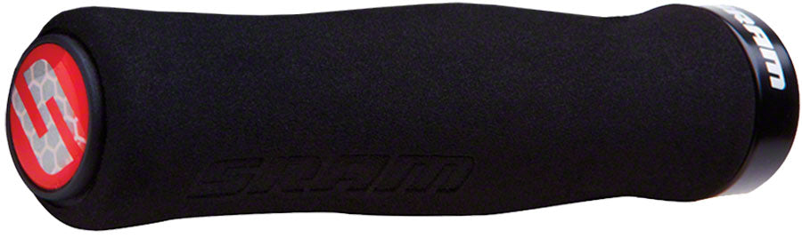 SRAM Foam Contour Grips - Black Lock-On Grips SRAM   