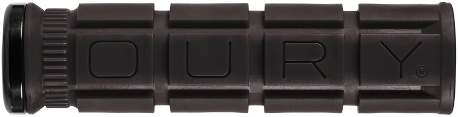 Oury Single-Sided V2 Lock-On Grips - Jet Black Grips Oury Grips   