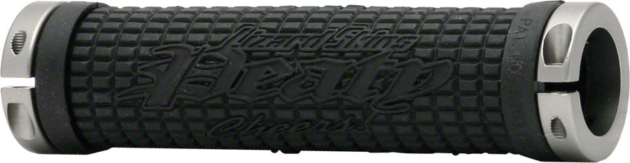 Lizard Skins Peaty Grips - Black Lock-On Grips Lizard Skins   