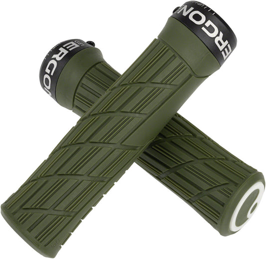 Ergon GE1 Evo Grips - Deep Moss Lock-On Grips Ergon   