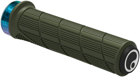 Ergon GD1 Evo Factory Grips - Frozen  Moss/Oil Slick Lock-On Grips Ergon   
