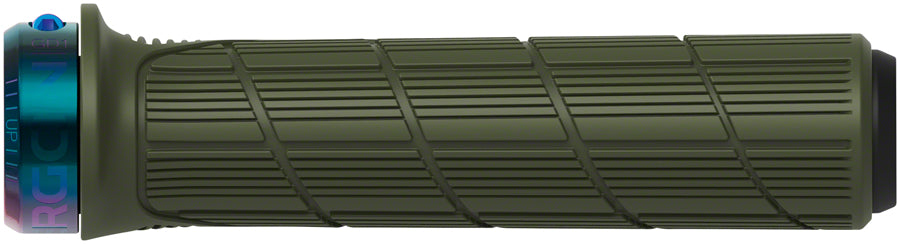 Ergon GD1 Evo Factory Slim Grips - Frozen Moss/Oil Slick Lock-On Grips Ergon   