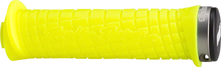 ODI Troy Lee Grips - Yellow/Gray Lock-On Grips ODI   