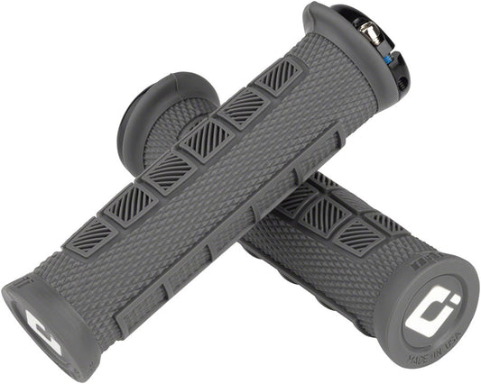 ODI Elite Pro Grips - Graphite Black Lock-On Grips ODI   