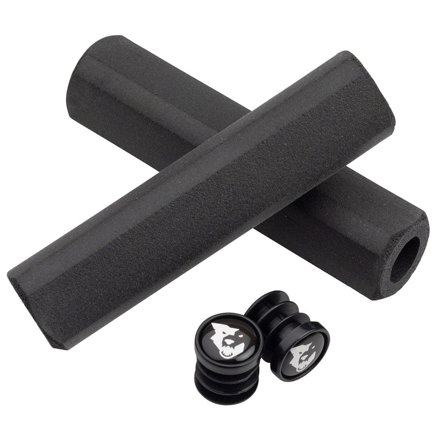 Wolf Tooth Fat Paw Cam Grips - Black Grips Wolf Tooth   