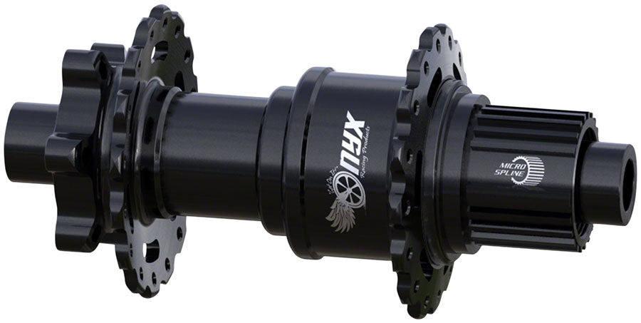 Onyx Vesper Rear Hub - 12 x 157mm 6-Bolt Black 32H Micro Spline Rear Hub ONYX Racing Products   