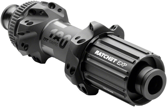 DT Swiss 180 EXP Rear Hub - 12 x 142mm Center-Lock HG 11 Road BLK 24H Straight Pull 36pt Rear Hub DT Swiss   