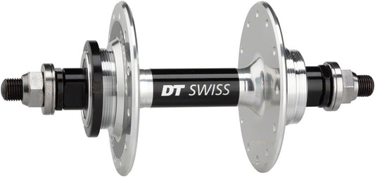 DT Swiss 370 Track Rear Hub - 10 x 1 Threaded x 120mm Rim Brake Threaded Polished 24H Rear Hub DT Swiss   