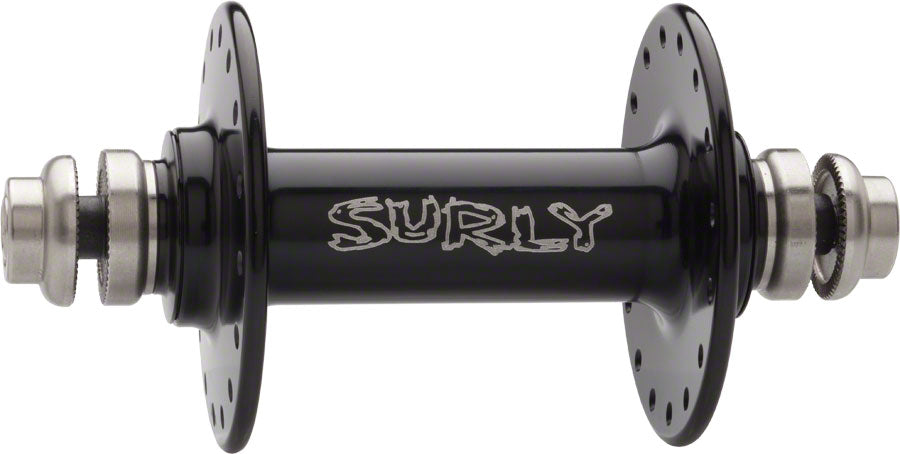 Surly Ultra New Non-Disc Front Hub - QR x 100mm Rim Brake Black 32h Front Hub Surly   