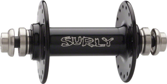 Surly Ultra New Non-Disc Front Hub - QR x 100mm Rim Brake Black 32h Front Hub Surly   