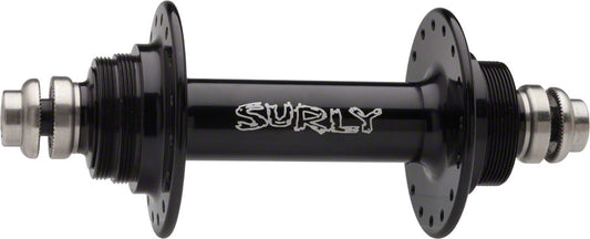 Surly Ultra New Rear Hub - Threaded x 135mm Rim Brake Fixed/Free Black 32H Rear Hub Surly   