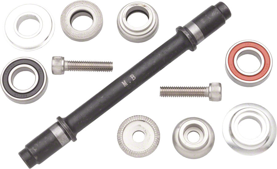 Surly Ultra New Hub Axle Kit for 120mm Rear Fix/Fix Silver Axles & Axle Parts Surly   