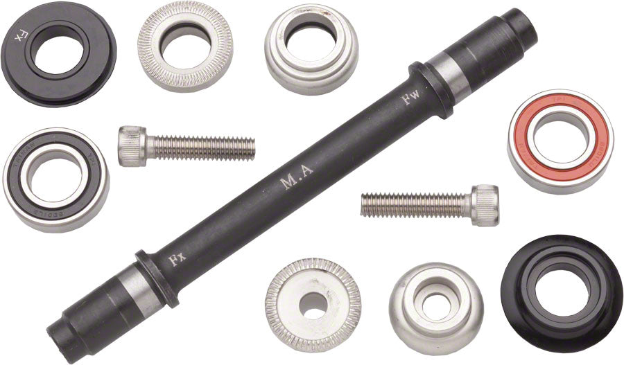 Surly Ultra New Hub Axle Kit for 120mm Rear Fix/Fix Black Axles & Axle Parts Surly   