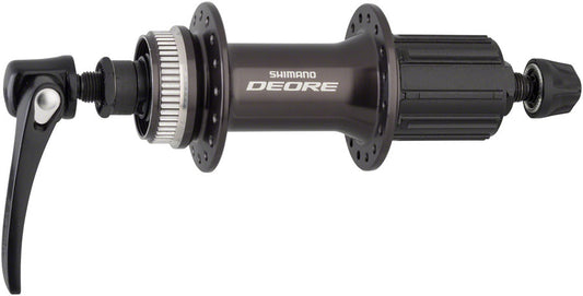 Shimano Deore FH-6000 Rear Hub - QR x 135mm Center-Lock HG10 Black 32H Rear Hub Shimano   