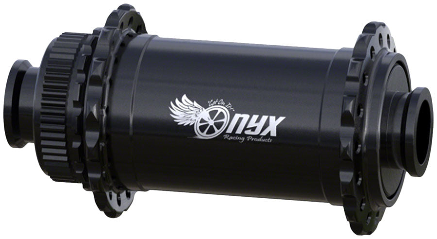 Onyx Vesper Front Hub - 12 x 100mm Center-Lock Black 24H Front Hub ONYX Racing Products   