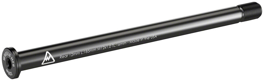 Wheels Manufacturing Rear Thru Axle - M12 x 1 x 16 185mm Axles & Axle Parts Wheels Manufacturing   